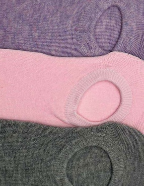 Set protector de pie Myst de algodón para mujer 3 pares