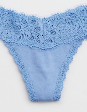 Tanga Aerie de algodón para mujer