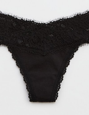 Tanga Aerie de algodón para mujer