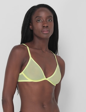 Brassiere plunge Calvin Klein para mujer