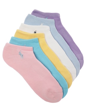 Set de tin Polo Ralph Lauren para mujer 6 pares