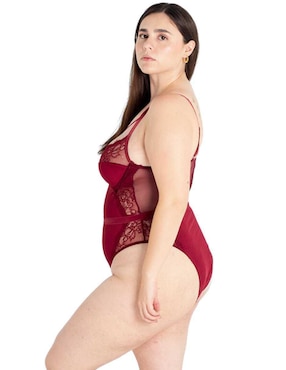 Body Liu Liu cuello V para mujer