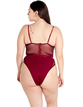 Body Liu Liu cuello V para mujer