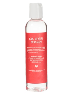 Aceite removedor de cinta corporal Ellaz Boobz Oil