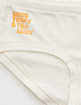 Hipster Aerie de algodón para mujer