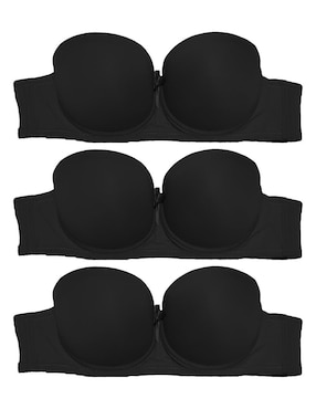 Brassiere strapless Tatys Fashion con copa seamless para mujer