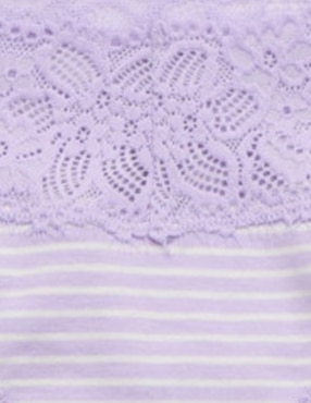 Hipster Aerie de algodón para mujer