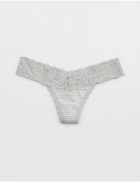 Tanga Aerie De Algodón Para Mujer