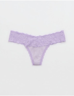 Tanga Aerie de algodón para mujer
