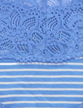 Hipster Aerie de algodón para mujer