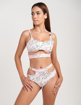 Conjunto Bikini Liech Antel Estampado Para Mujer