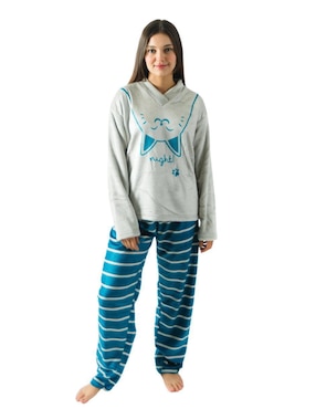 Conjunto Pijama Stuffy Gato Para Mujer