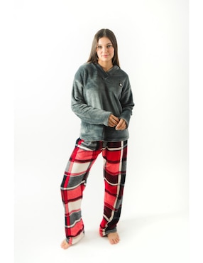 Conjunto pijama Stuffy Cuadros para mujer