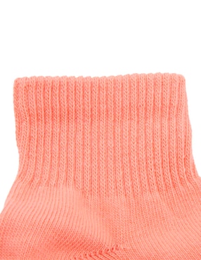 Calcetín comfort Punto Blanco de algodón para mujer