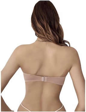 Brassiere strapless Femica copa push up para mujer