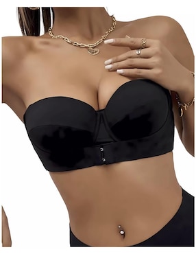 Brassiere strapless Femica copa push up para mujer