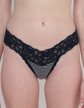 Tanga Aerie de algodón para mujer