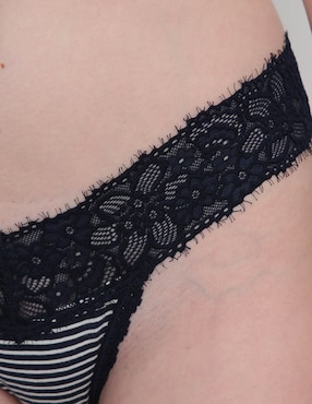Tanga Aerie de algodón para mujer