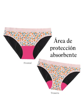 Panty menstrual Luna Segura flujo moderado