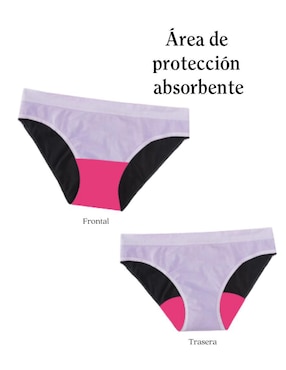 Panty menstrual Luna Segura flujo moderado