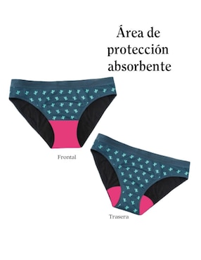 Panty menstrual Luna Segura flujo moderado