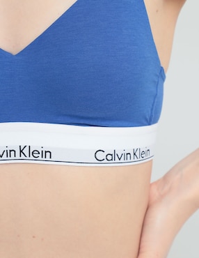 Brassiere demi Calvin Klein copa preformada para mujer