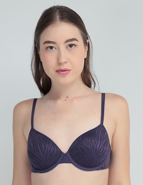 Brassiere Demi Calvin Klein Copa Preformada Para Mujer