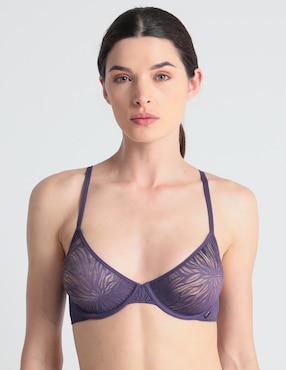 Brassiere Demi Calvin Klein Con Copa Para Mujer