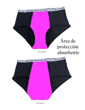 Panty menstrual Luna Segura flujo súper abundante