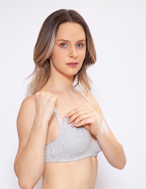 T-shirt bra 9 Months con copa lactancia para mujer