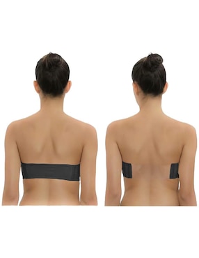 Set brassiere strapless Tatys Fashion copa removible seamless para mujer