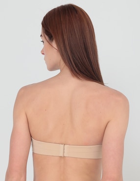 Brassiere strapless Calvin Klein con copa para mujer