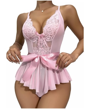 Baby doll plisado Femica