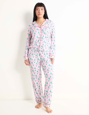 Conjunto Pijama Navideño That's It Para Mujer