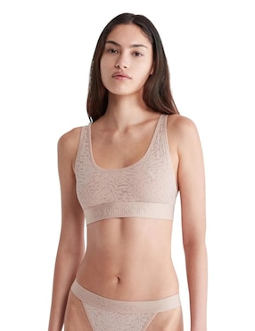 Top Calvin Klein Cuello Redondo Tirante Ajustable