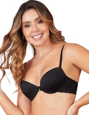 Brassiere demi Haby copa preformada para mujer