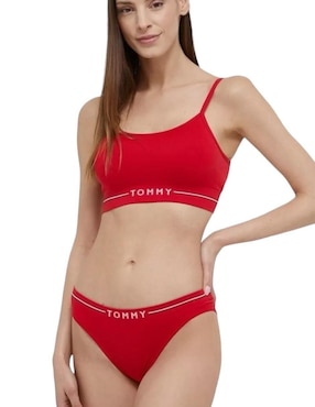 Top Tommy Hilfiger escote cuadrado tirante ajustable