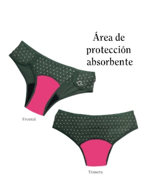 Panty menstrual Luna Segura flujo moderado