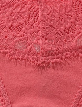 Tanga Aerie de algodón para mujer