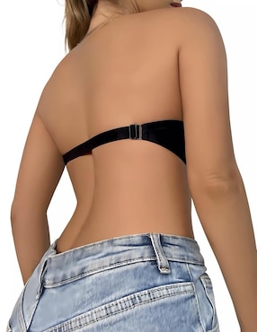 Brassiere strapless Femica media copa para mujer