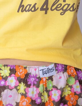 Conjunto pijama Twins para mujer