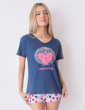 Conjunto pijama Twins para mujer