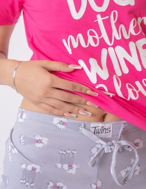 Conjunto pijama Twins para mujer