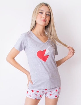 Conjunto pijama Twins para mujer