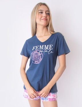 Conjunto pijama Twins para mujer