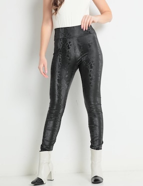 Legging Oscar Hackman cintura alta con elástico para mujer