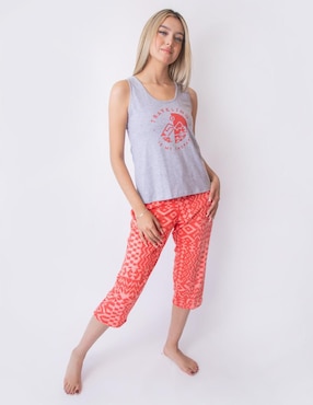 Conjunto Pijama Twins Para Mujer