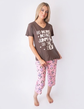 Conjunto pijama Twins para mujer