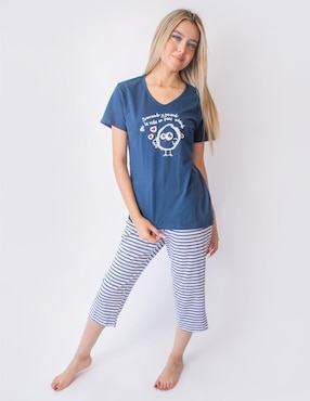 Conjunto pijama Twins para mujer