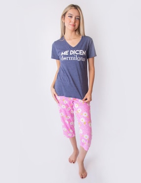 Conjunto Pijama Twins Para Mujer